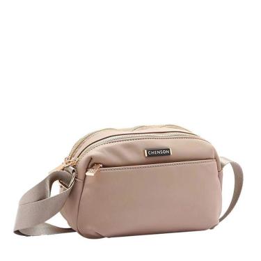 Imagem de Bolsa Chenson Twill Nylon Transversal Natural Un