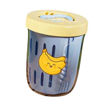 Imagem de Baoblaze Copo para armazenar salada de frutas, portátil, prático, conveniente e leve, com cesto de drenagem. Ideal para festas e escritórios, Style B