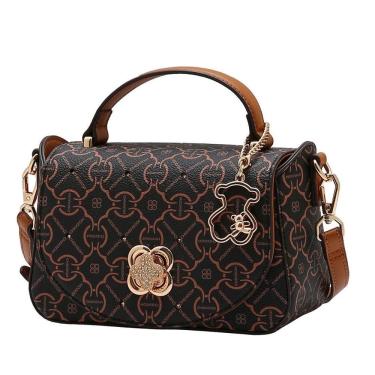 Imagem de Bolsa Feminina Estilo Moderno Torção Brilho Ursinho Chenson