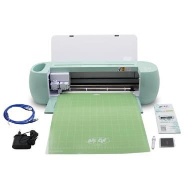 Imagem de OFF CUT OFF-P3 Verde – Máquina de Recorte com Bluetooth, Bivolt, Compatível com iOS, Android e Windows. Ideal para Artesanato e DIY. Corta Papel, Vinil, EVA e Mais, 10594