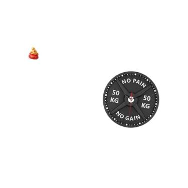 Imagem de Fenteer Festival Cornucópia Arte Relógio Ornamento Criativo Casa Academia Musculação Levantamento de Peso Decorativo Bacia Do Estátua Presente