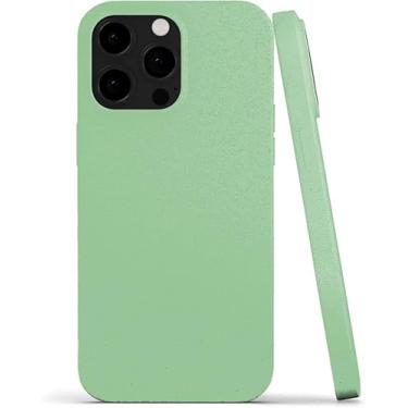 Imagem de RadEnergy Capa Shungite de silicone líquido antiradiação e proteção EMF para iPhones, redução de proteção 5G, capa traseira protetora leve (verde, 17 Pro)