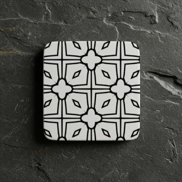 Imagem de Ladrilho Decorativo Cerâmica Com Estampa Kalanchoe 20x20cm