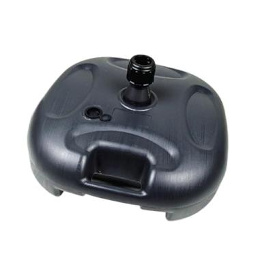 Imagem de Generic Suporte para guarda- de pátio, arco de balão, peça de reposição, 20L, suporte para guarda- para piscina, quintal, Preto