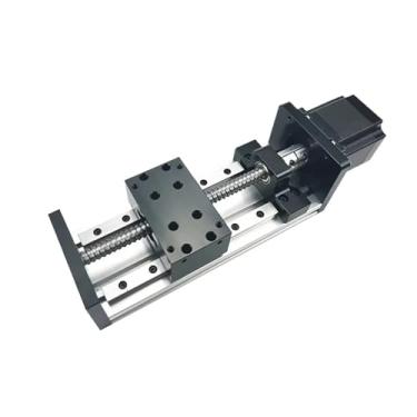 Imagem de SXG1605 Mesa Deslizante Eixo Z Estágio Viagem 50-1500 mm Guia MGR12 SFU1605 Parafuso Esférico Kit Conjunto de Atuador Linear para Nema23 Nema17 (Opção 2 com Nema23, Curso Eficaz 1400)