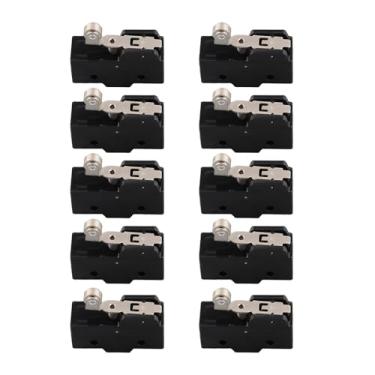 Imagem de GLOGLOW Interruptor de Limite 10pcs Micro Limit Switch Z-15GW22-B, 15A 250V Snap Action Limit Switch para Eletrodomésticos, Máquinas de Venda Automática e Controle Industrial