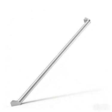 Imagem de Corrimãos de 6 m para escadas internas, trilhos, corrimão de escadas externas, conjunto de corrimão de alumínio moderno, montado na parede, suporte de retorno de parede com mais segurança, livre de