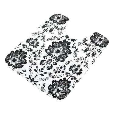 Imagem de Burbuja Tapete de banheiro com ornamentos folclóricos polidos, tapete de banho absorvente de pelúcia macio, base antiderrapante para piso de banheiro, oval em forma de U