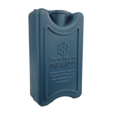 Imagem de Placa de Gelo Artificial Rígido 100ml Azul 5x8.5x2.5cm Reutilizável Alta Resistência Térmica para Transporte e Armazenamento de Produtos