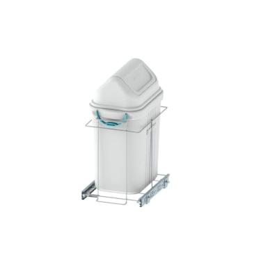 Imagem de Lixeira Para Cozinha Elevatta Deslizante Simples 19 Litros 3429 Dimec