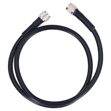 Imagem de LiebeWH Cabo RF Macho Tipo N para Conector, Linha de Teste GEL400 de Extensão Coaxial de 50Ω, 3,28 Pés, Com Antenas, Amplificadores para Uso Interno e Externo
