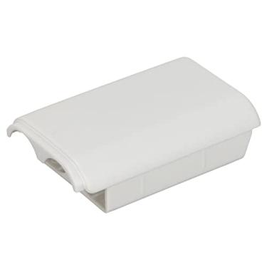 Imagem de Generic Capa de Bateria para Controle 360, Tamanho Preciso, Resistente Ao Desgaste, Capa de Substituição, para Entusiastas de Jogos, Material Abs (Branco)