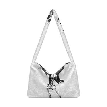 Imagem de Bolsa feminina Sheeps, sacola, sacolas de livros para mulheres, Dançarina esquelética, One Size