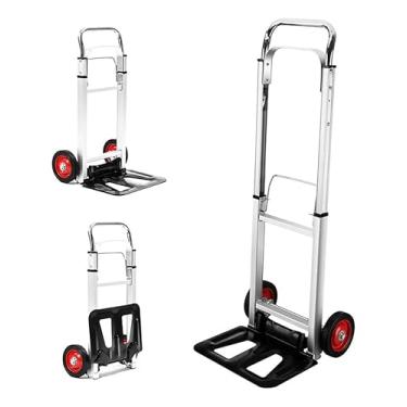 Imagem de Carrinho De Carga Dobrável Reforçado 150kg Portátil Bagagem