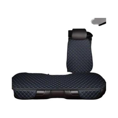 Imagem de Capa De Assento De Carro Universal Em Couro PU Almofada Macia Para Cad