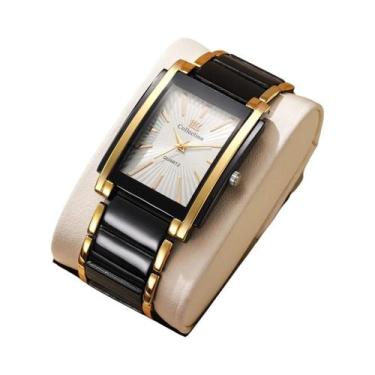 Imagem de Relógio De Pulso Masculino De Luxo Com Pulseira De Aço Inoxidável, Rel