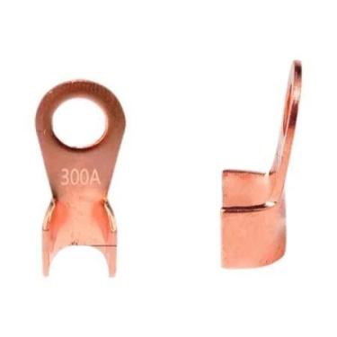 Imagem de Conector Terminal De Fio De Cobre Vermelho Sem Isolamento OT 5A-250A T