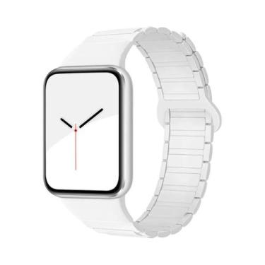 Imagem de Pulseira Magnética De Silicone Para Xiaomi MiBand 8 pro 9 pro Redmi Wa