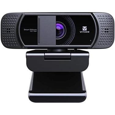 Imagem de Vitade Webcam com microfone Câmera Web HD 1080p, 672 USB Desktop Web Cam Face Cam para Streaming Games, Conferência, Mac, Windows, PC, Laptop