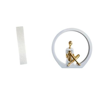 Imagem de Whtkoph Abajur para Sala de Estar com Figura de, Estátua de, Peça Central, Quarto, Presente para Leitores, Estante de Livros, Escultura