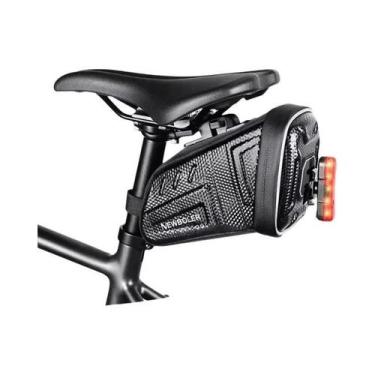 Imagem de Bolsa De Selim Para Bicicleta NEWBOLER À Prova d'Água Com Faixa Reflet