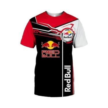 Imagem de Camiseta De Corrida F1 Da Equipe Red Bull Para Homens, Marca De Luxo, 
