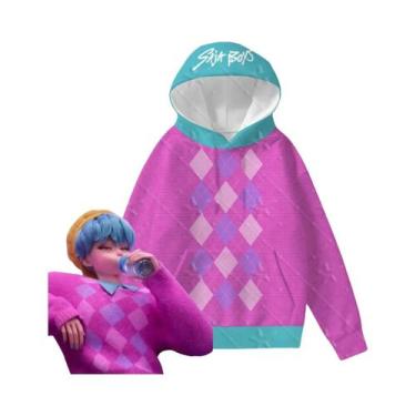 Imagem de Moletom Masculino Com Estampa De Filme KPop Demon Hunters, Manga Compr