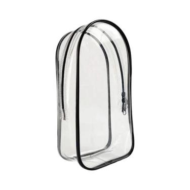 Imagem de Caixa Organizadora Transparente Colorida Labubu Com Chaveiro Para Exib