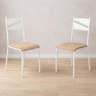 Imagem de Kit 2 Cadeiras de Jantar Varanda Cozinha Sala de Estar Epoxi 543.new -