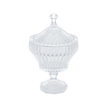 Imagem de Potiche de Cristal com Pé Renaissance 11,5cm x 20cm - Lyor