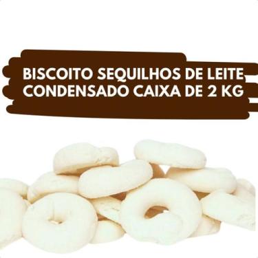 Imagem de Biscoito Sequilho de Leite Condensado  Caixa com 2 kg Petit Four - San