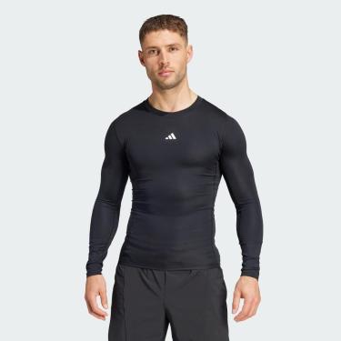 Imagem de Camiseta Adidas Manga Longa Techfit Masculina-Masculino