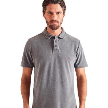 Imagem de Polo Cont Piquet Flame Mc Reserva-Masculino