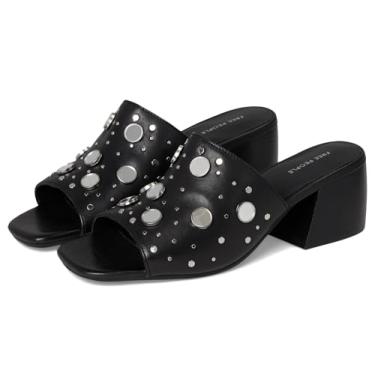 Imagem de Free People Mirage Mules femininas, Couro preto, 36