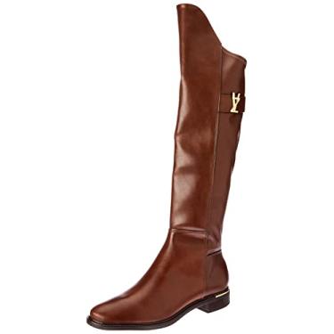 Imagem de Bota Feminina Cano Longo Montaria Café Vizzano 3077.117