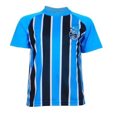 Imagem de CAMISA GRÊMIO DRY TRICOLOR LICENCIADA INFANTIL-Masculino