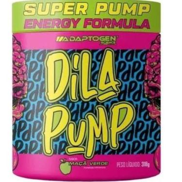 Imagem de Dila pump pré treino 318g adaptogen -, MAÇÃ VERDE