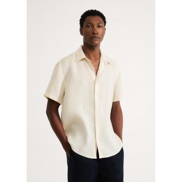 Imagem de Camisa Masculina Manga Curta Em Linho-Masculino