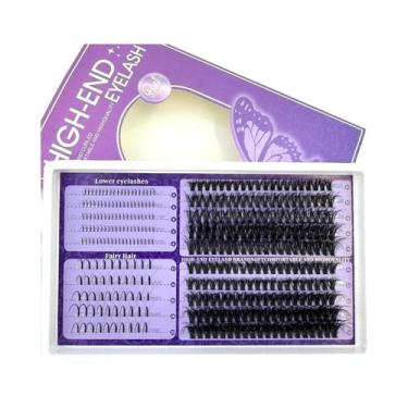 Imagem de Cílios Postiços À Prova d'Água Em 20 Fileiras, Grupos De Cílios, Exten