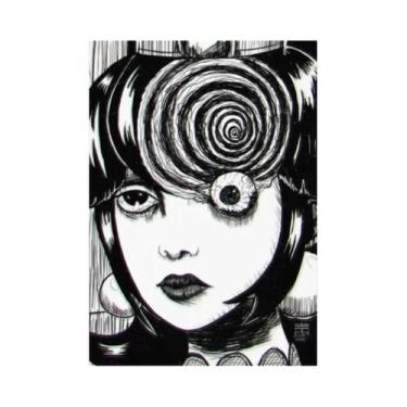 Imagem de Pôsteres De Lona De Anime De Terror E Thriller Junji Ito, Arte De Pare