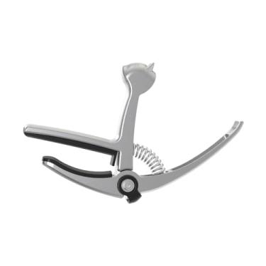 Imagem de Capo para violão 5 em 1 com cortador de corda porta-palheta extrator pinos clip transferência metal liga violões acústicos folk clássicos ukulele baixo acessórios instrumentos