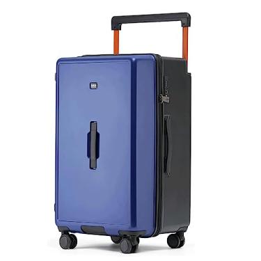 Imagem de Mala com rodas, mala de grande capacidade, zíper espesso, mala de mão, carrinho largo, mala resistente ao desgaste