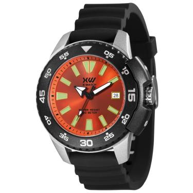 Imagem de Relógio X-Watch Masculino Ref:Xmpp1086 O1px Esportivo Analógico Oversized