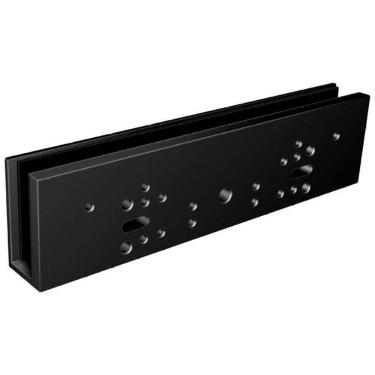 Imagem de Suporte U Para Fechadura Eletroimã M-90 Hdl Preto