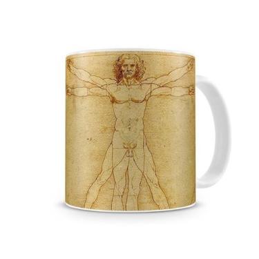 Imagem de Caneca Uomo Vitruviano  (Leonardo Da Vinci) - Starnerd