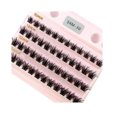 Imagem de Extensões De Cílios 3D Naturais De Visón E Raposa, Cachos Individuais 