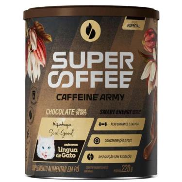 Imagem de SuperCoffee Língua de Gato - Caffeine Army 220g-Unissex