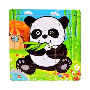 Imagem de Quebra-Cabeças Educacionais De Madeira 3D Montessori Para Crianças, Jo