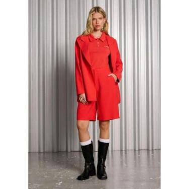 Imagem de Bermuda Alfaiataria Cintura Alta-Feminino