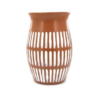 Imagem de Vaso Porcelana Le Tribal Terracota 22cm